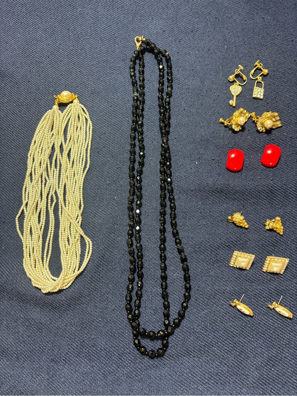 Classic Assorted Necklace and Earrings